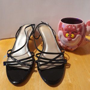 TALBOTS WOMEN'S SLING BACK LEATHER PUMPS